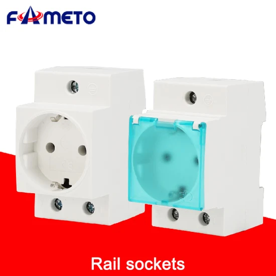 Модуль питания для рельсовых розеток европейского типа 10/16А