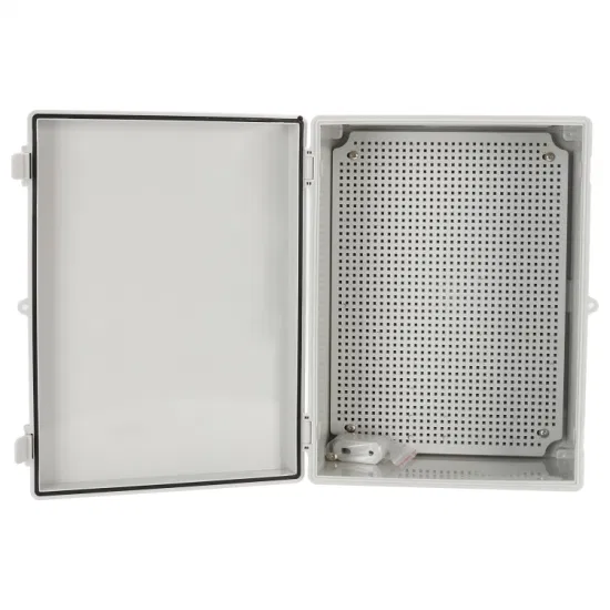 Непосредственное управление на заводе 390*290*160 мм Водонепроницаемая распределительная коробка из АБС-пластика IP66 15,4*11,4*6,3 дюйма Серый водонепроницаемый корпус