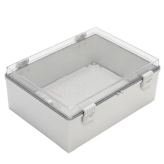 Наружная водонепроницаемая распределительная коробка 400*300*160 мм Прозрачная пластиковая крышка ABS/PC IP66 CE 15,7*11,8*6,3 дюйма Корпуса для электрооборудования