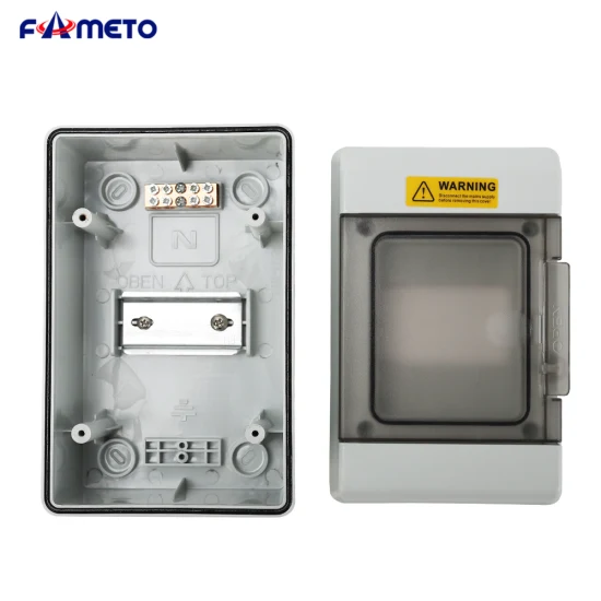 Пластиковая распределительная коробка At4way IP67, наружная водонепроницаемая фотоэлектрическая проводка, противопожарная защита ПК