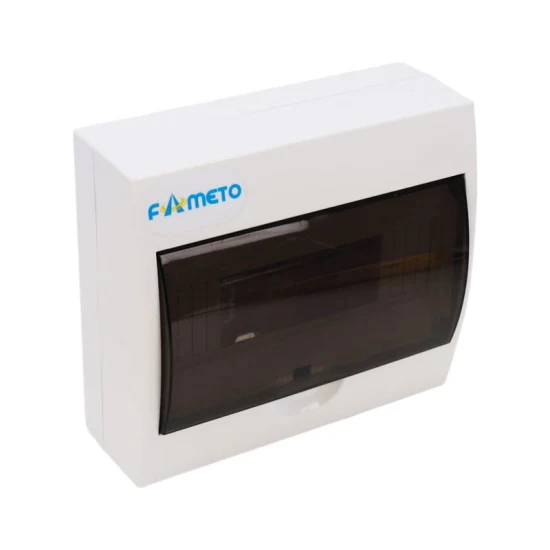 Распределительная коробка постоянного тока Fameto для улицы и помещения, 8-фазная распределительная коробка, главный выключатель, электрическая распределительная коробка