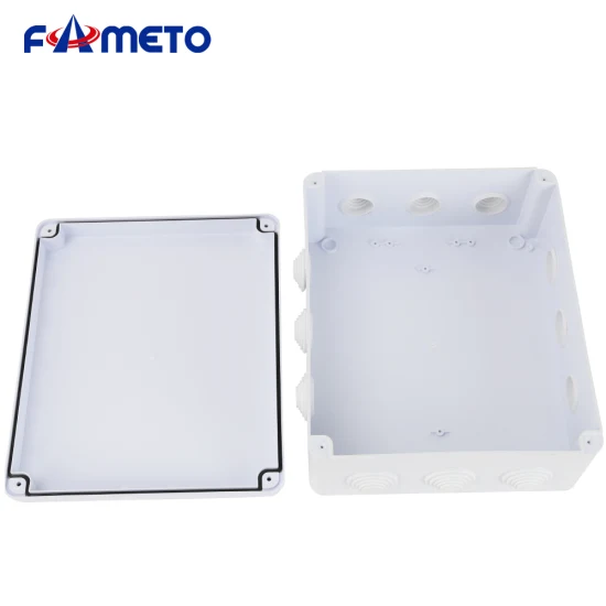 Наружная водонепроницаемая распределительная коробка 300X250X120 мм из АБС-пластика IP65 с белым пятном оптом