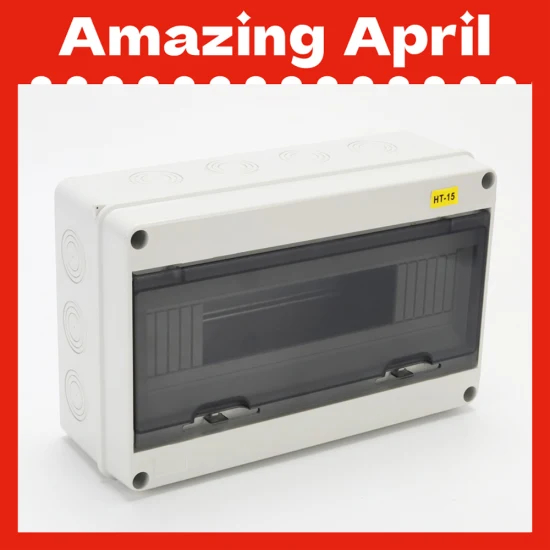 Ht 15 способов ABS+PC для использования вне помещений водонепроницаемая пластиковая распределительная коробка IP65