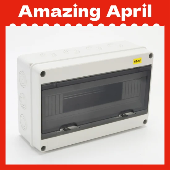 Ht 15 способов ABS+PC для использования вне помещений водонепроницаемая пластиковая распределительная коробка IP65