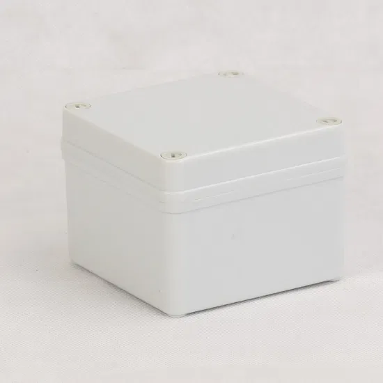 Прямые продажи с фабрики, 100*100*75 мм, пластиковая клеммная коробка из АБС-пластика, корпус печатной платы, быстрая доставка
