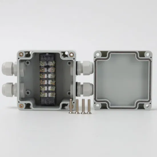 Квадратная водонепроницаемая распределительная коробка 83*81*56 мм Tb1506 15A 400A 6way клеммные колодки оптовая продажа с фабрики