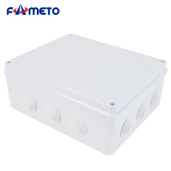 Наружная водонепроницаемая распределительная коробка 300X250X120 мм из АБС-пластика IP65 с белым пятном оптом