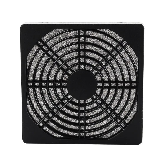 Осевой фильтр вентилятора 120 мм*120 мм АБС-пластик черный защитный кожух вентилятора