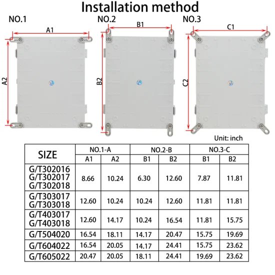 На открытом воздухе водоустойчивая крышка АБС прозрачной распределительной коробки или материалы 300*200*160мм ПК