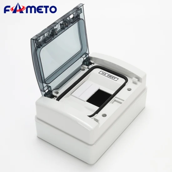 Ha-4 ​​Ways IP65 Водонепроницаемая наружная распределительная коробка 140*210*100 мм, пластиковая 4-полосная/4-полюсная распределительная коробка