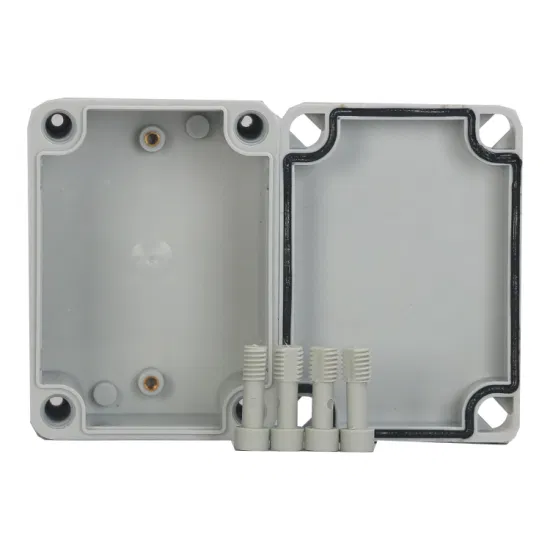 На открытом воздухе водонепроницаемая распределительная коробка IP67 110*80*45 мм из АБС-пластика Прямые продажи с фабрики