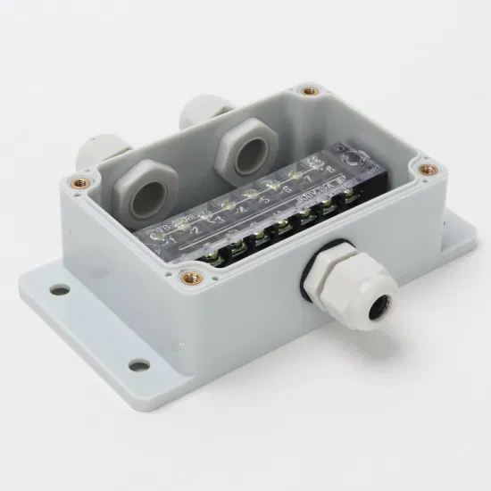 На открытом воздухе водоустойчивая цепь распределительной коробки 100*68*50мм кабеля одна в и 2 вне цепь пластмассы 15А 8 АБС