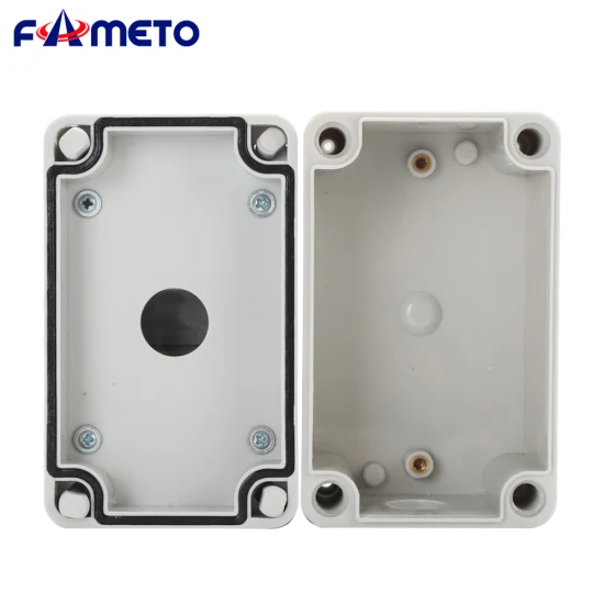 Пластиковая водоустойчивая кнопка переключателя коробки 1п ИП67 АБС материальная кнопка аварийной остановки 440В 10А ориентированная на заказчика