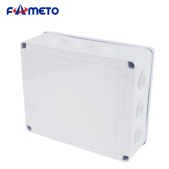 Наружная водонепроницаемая распределительная коробка 300X250X120 мм из АБС-пластика IP65 с белым пятном оптом