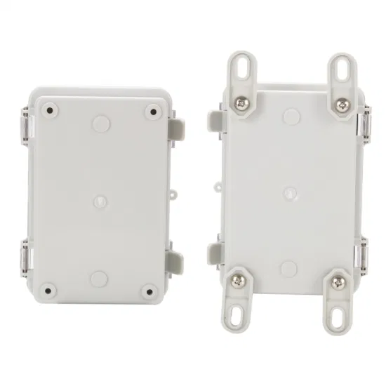 Наружная водонепроницаемая распределительная коробка электрического управления ABS IP66 с прозрачной крышкой для настенного монтажа 150*100*70 мм