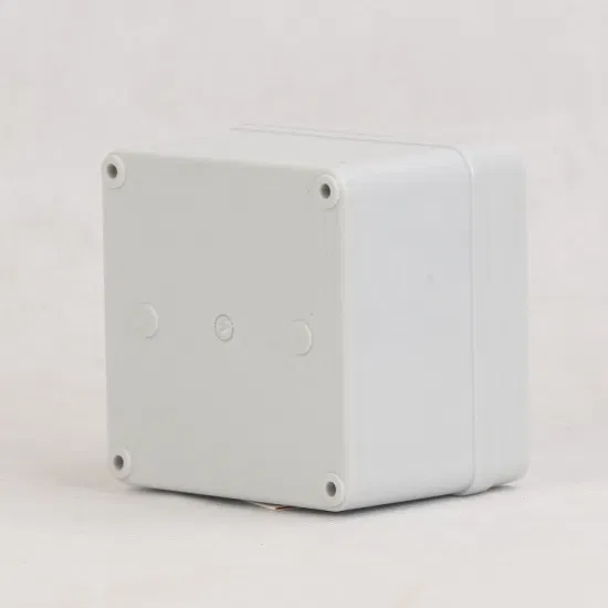 Прямые продажи с фабрики, 100*100*75 мм, пластиковая клеммная коробка из АБС-пластика, корпус печатной платы, быстрая доставка