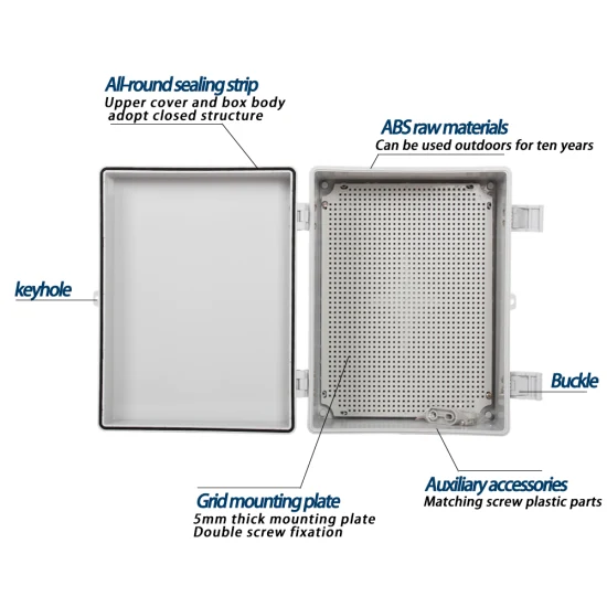 пластик IP66 АБС распределительной коробки 300*200*160мм на открытом воздухе водоустойчивый