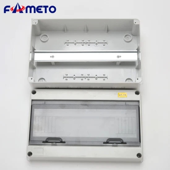 Ht 15 способов ABS+PC для использования вне помещений водонепроницаемая пластиковая распределительная коробка IP65