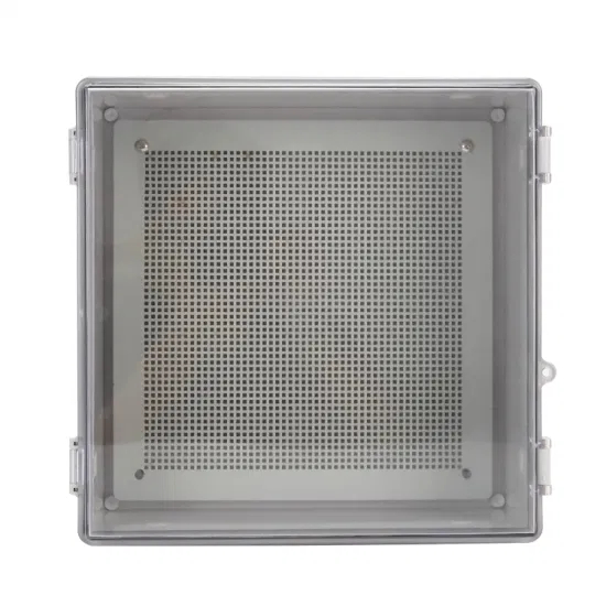 Пятно 330*330*130 мм АБС-пластик Водонепроницаемая распределительная коробка Прозрачная крышка IP66 13*13*5,1 дюйма CE Rohs