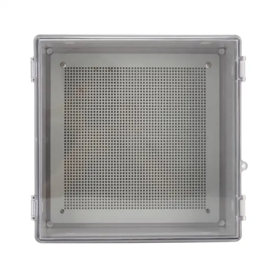 Пятно 330*330*130 мм АБС-пластик Водонепроницаемая распределительная коробка Прозрачная крышка IP66 13*13*5,1 дюйма CE Rohs