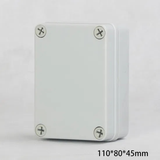 На открытом воздухе водонепроницаемая распределительная коробка IP67 110*80*45 мм из АБС-пластика Прямые продажи с фабрики