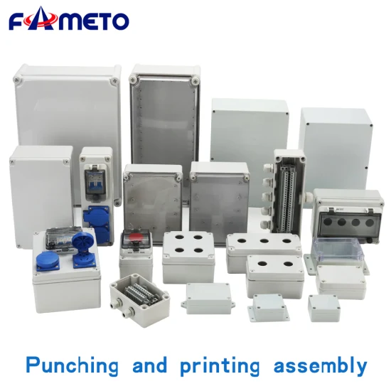 На открытом воздухе водонепроницаемая распределительная коробка 95*65*55 мм из АБС-пластика Прямые продажи с фабрики