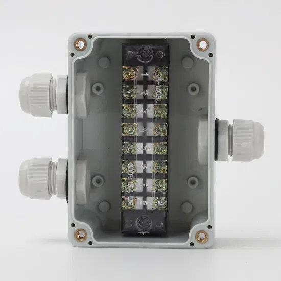 На открытом воздухе водоустойчивая распределительная коробка 100*68*50мм одна в и 2 вне линия распределения силы света парка