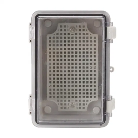 Наружная водонепроницаемая распределительная коробка электрического управления ABS IP66 с прозрачной крышкой для настенного монтажа 150*100*70 мм