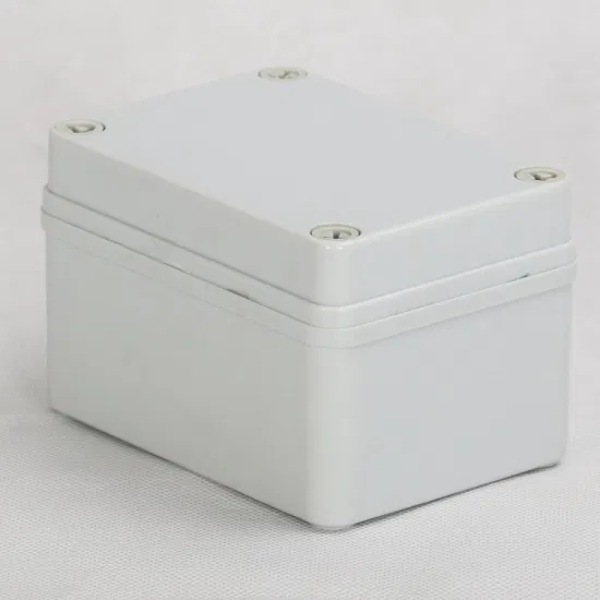 На открытом воздухе водонепроницаемая распределительная коробка IP67 110*80*70 мм из АБС-пластика Прямые продажи с фабрики