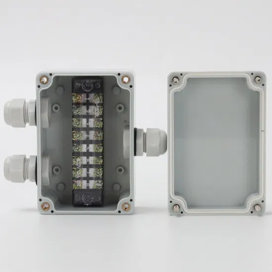 На открытом воздухе водоустойчивая распределительная коробка 100*68*50мм одна в и 2 вне линия распределения силы света парка